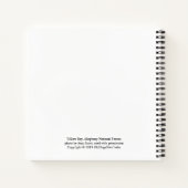 Het leven is een reis - Inspirerend Notitieboek (Achterkant)