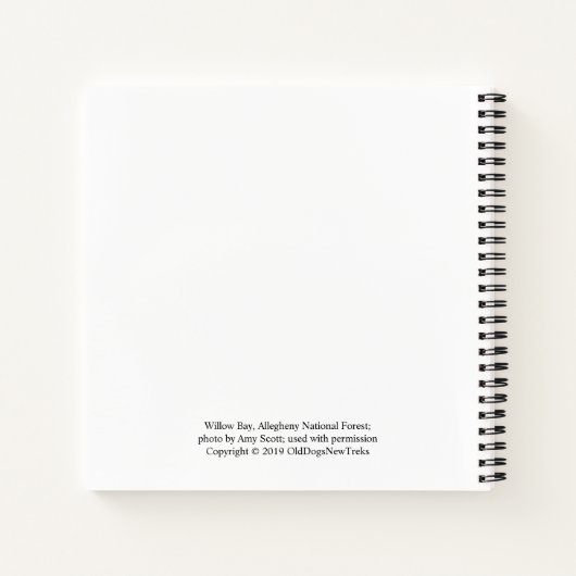 Het leven is een reis - Inspirerend Notitieboek (Achterkant)