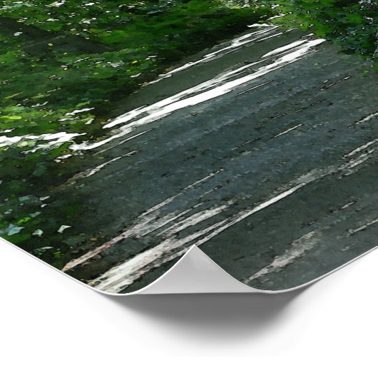 Het leven is een reis - Inspirerend Poster (Hoek)