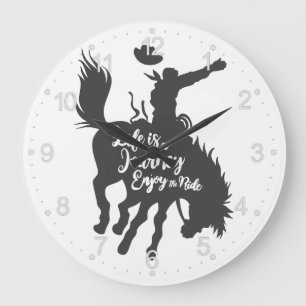 Het leven is een reis - Kies achtergrondkleur Grote Klok