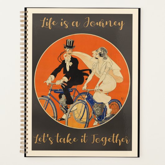 Het leven is een reis, liefde, planner (Voorkant)