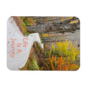 Het leven is een reis magneet (Horizontaal)