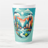 Het leven is een reis mok (Voorkant)