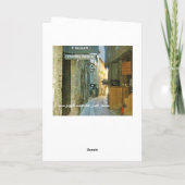 Het leven is een reis om van een gelukkige verjaar kaart (Achterkant)