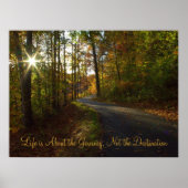 Het leven is een reis - Poster (Voorkant)