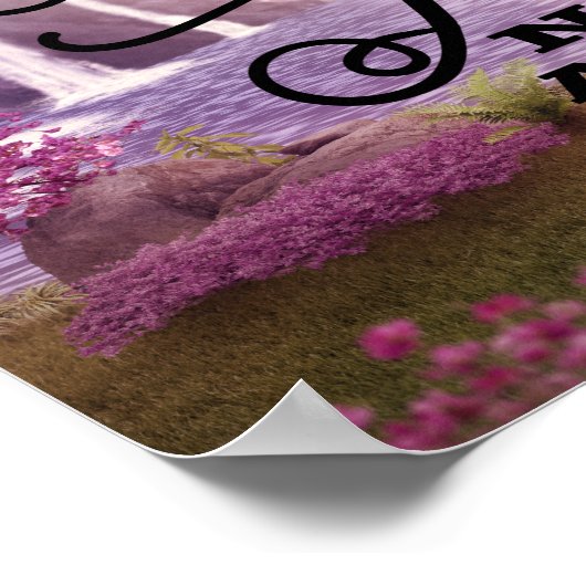 Het leven is een reis poster (Hoek)