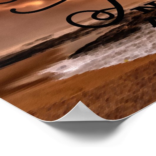 Het leven is een reis poster (Hoek)