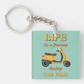Het leven is een reis Sleutelhanger (voorkant)