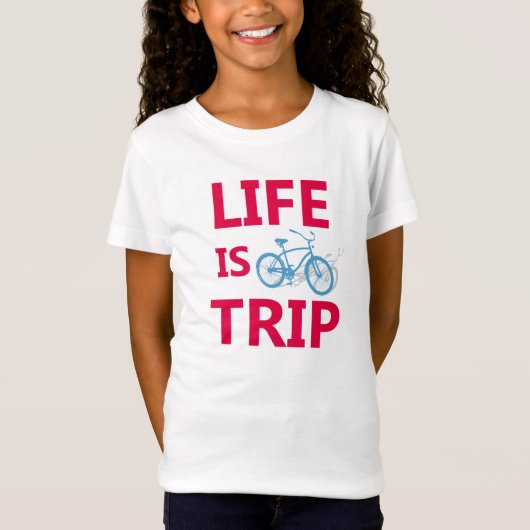 Het leven is een reis t-shirt (Voorkant)