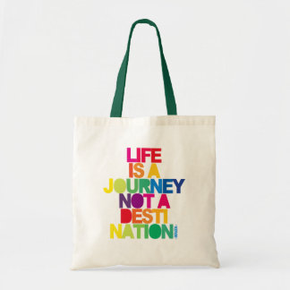 Het leven is een reis tote bag