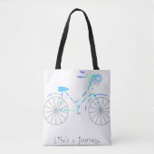 Het leven is een reis. tote bag (Voorkant)