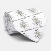 Het leven is een renaal bestaan (nieren nefron) stropdas (Opgerold)