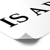 Het leven is een renaal bestaan Nieren Nephron Poster (Hoek)