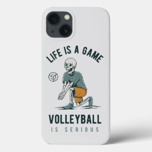 Het leven is een Speelvolleybal is serieus Case-Mate iPhone Case