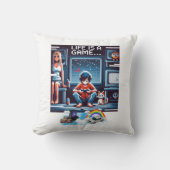 Het leven is een spel.. #Part2 (8bit) (gamer gift) Kussen (Voorkant)