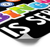 Het leven is een spelletje, maar Bingo is serieus  Poster (Hoek)