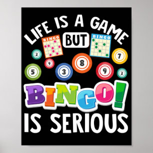 Het leven is een spelletje, maar Bingo is serieus  Poster