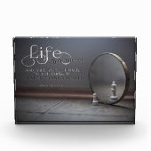 Het leven is een spiegel fotoblokken (Voorkant)