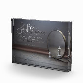 Het leven is een spiegel fotoblokken (Rechts)