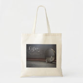 Het leven is een spiegel tote bag (Voorkant)
