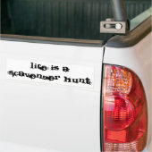 het leven is een spookjacht bumpersticker (Op Truck)