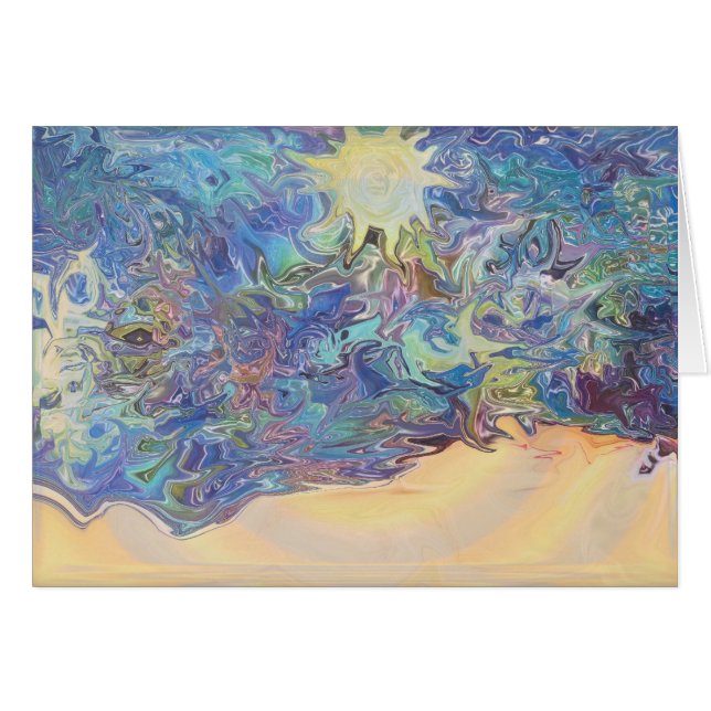 Het leven is een strand (Voorkant Horizontaal)