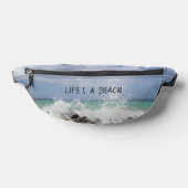 Het leven is een strand Fanny Pack Heuptasje (Liggend)