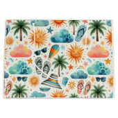 Het leven is een strand groot cadeauzakje (Voorkant)