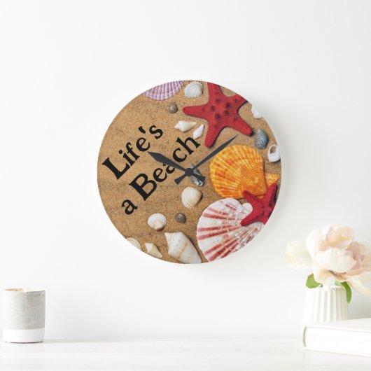 "Het leven is een strand" Grote Klok (Huis)