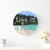 Het leven is een strand grote klok (Huis)