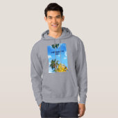 Het leven is een strand hoodie (Voorkant volledig)