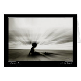 Het leven is een strand Kaart