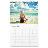 Het leven is een strand kalender (Mar 2026)