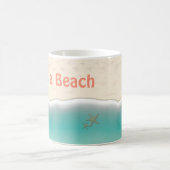 Het leven is een strand koffiemok (Center)