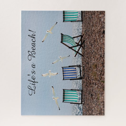 Het leven is een strand legpuzzel (Verticaal)