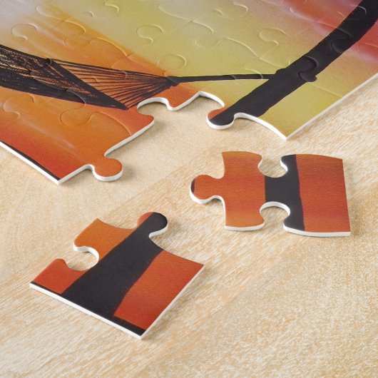 Het leven is een strand legpuzzel (Zijkant)