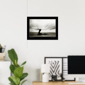 Het leven is een strand Poster (Thuiskantoor)