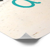 Het leven is een strand poster (Hoek)