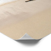 Het leven is een strand poster (Hoek)