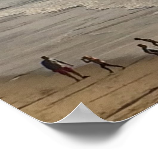 Het leven is een strand poster (Hoek)