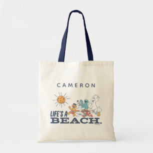 Het leven is een strand tote bag