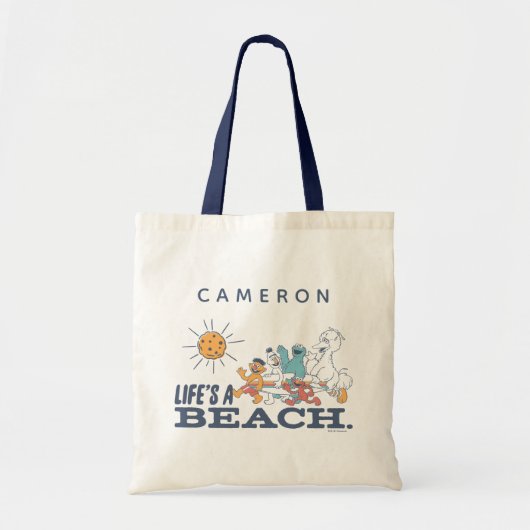 Het leven is een strand tote bag (Voorkant)