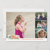 Het leven is een strand! x5 feestdagenkaart (Voorkant)