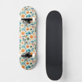 Het leven is een strandfeest persoonlijk skateboard (Voorkant)