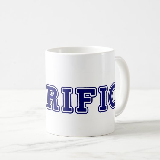 Het leven is een TERRISCHE Mok (Voorkant rechts)