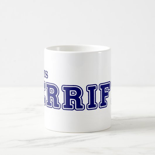 Het leven is een TERRISCHE Mok (Center)