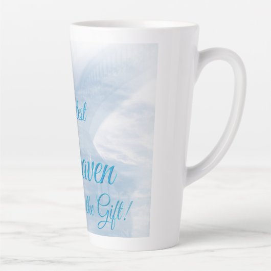 Het leven is een testhemel is de Mok van de Gift L (Rechts)