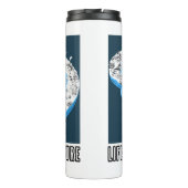 Het leven is een tijdperk van geologische tijd thermosbeker (Achterkant)