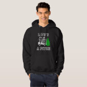 Het leven is een toonbeeld voor Campervan RvEigena Hoodie (Voorkant volledig)