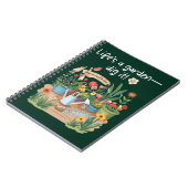 Het leven is een tuin - Graaf het! Notitieboek (Linkerzijde)